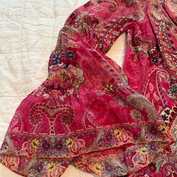 Camilla Silk Dress - Boho Luxe Tunic Style – Size Small (Relaxed Fit) - Picture 2 of 12